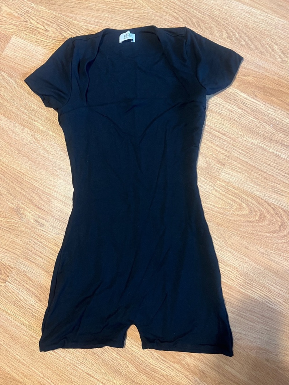 Oh Polly Black Short Sleeve Jumpsuit Romper